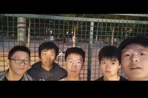 Volleyball team training record